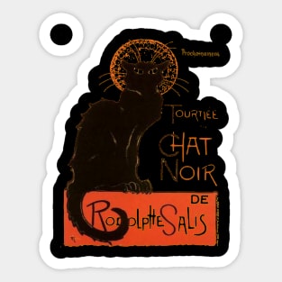 Tournee Du Chat Noir - After Steinlein Sticker